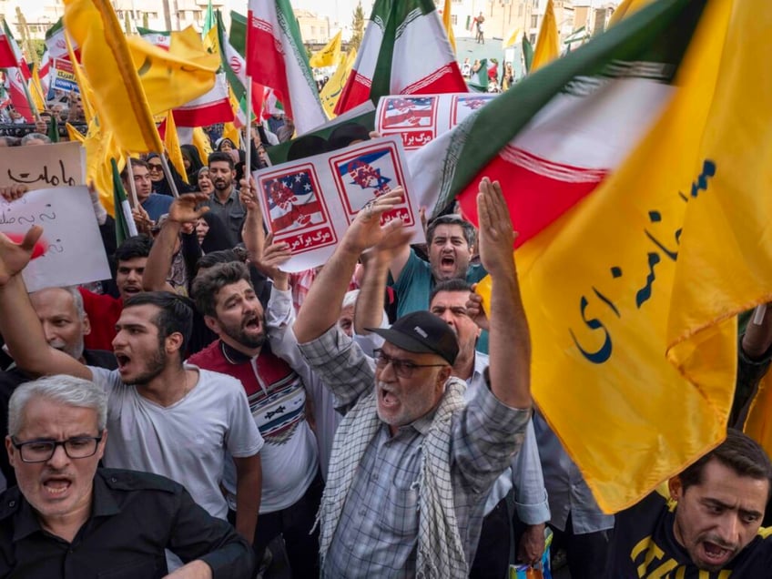 photos iran celebrates victory over israel us with tehran parade