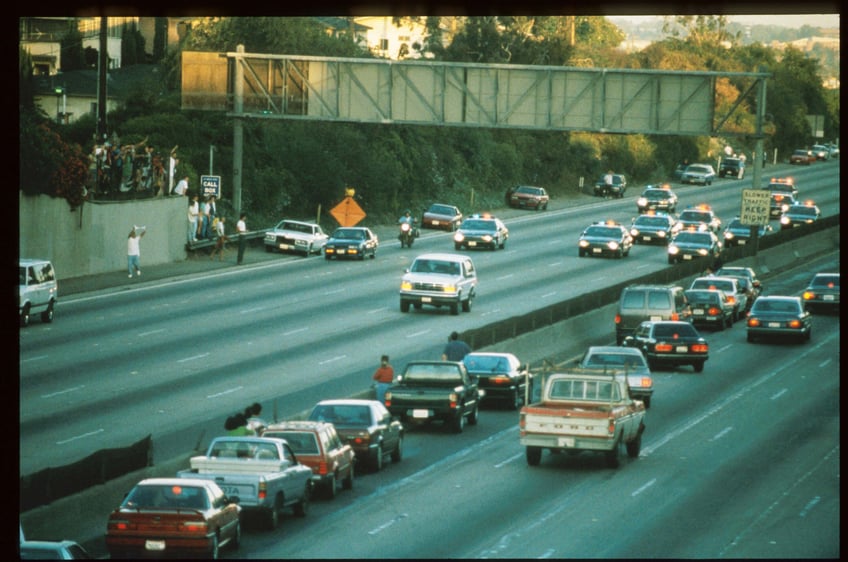 photos oj simpson and the white ford bronco remembering the worlds most famous police chase