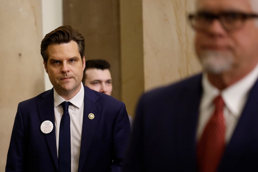 photos republicans wear pins honoring laken riley at joe bidens state of the union