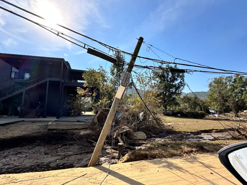 photos western north carolina town lies in ruins weeks after hurricane helene