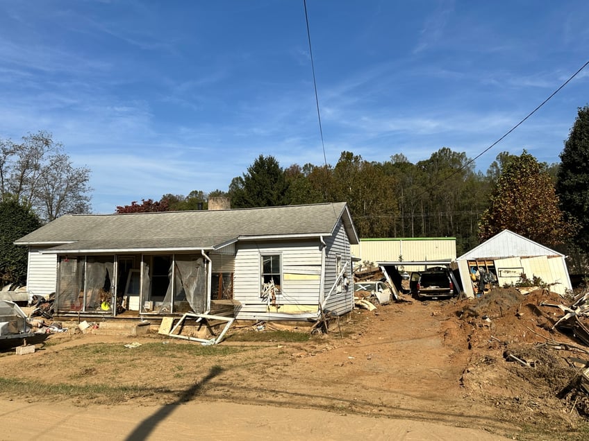 photos western north carolina town lies in ruins weeks after hurricane helene