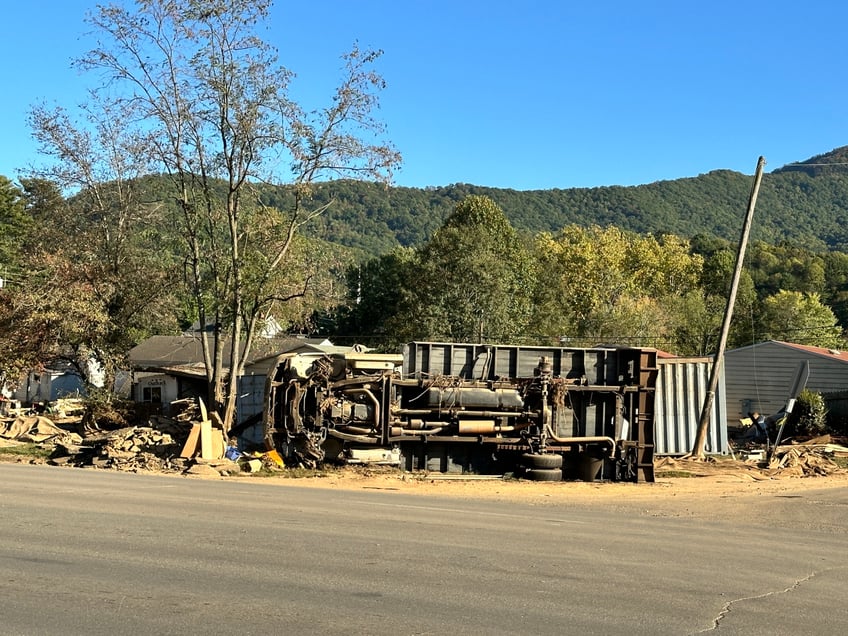 photos western north carolina town lies in ruins weeks after hurricane helene