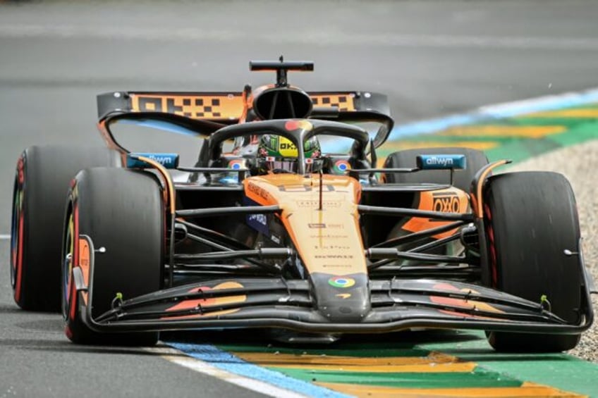 McLaren's Oscar Piastri topped third practice fot the Australian Grand Prix