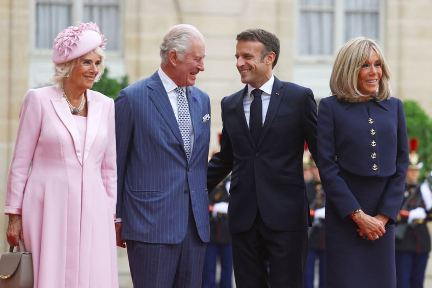 pictures paris rolls out red carpet for king charles iii on his first state visit to france