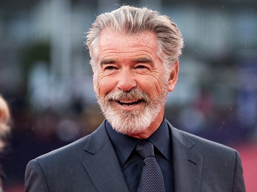 DEAUVILLE, FRANCE - SEPTEMBER 06: Pierce Brosnan arrives at the Opening Ceremony during th