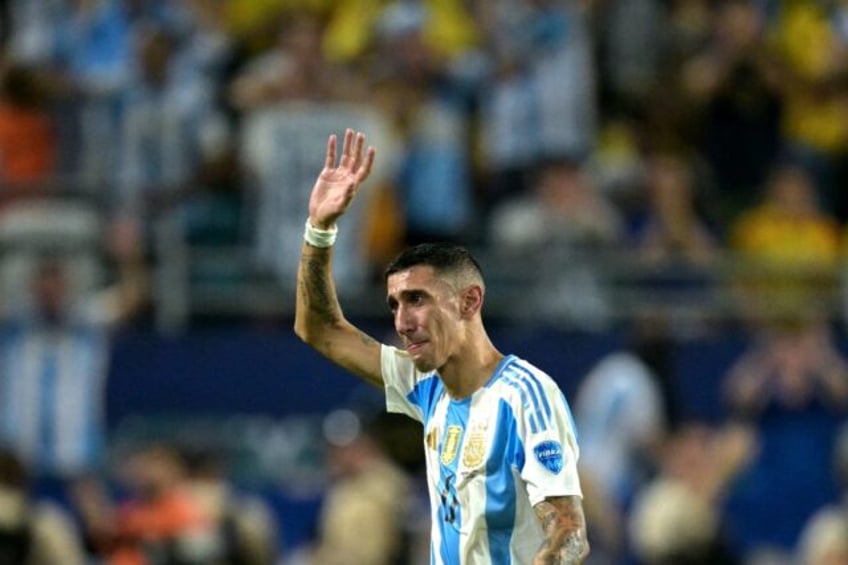 Argentine soccer player Angel Di Maria won the World Cup with his national side in 2022