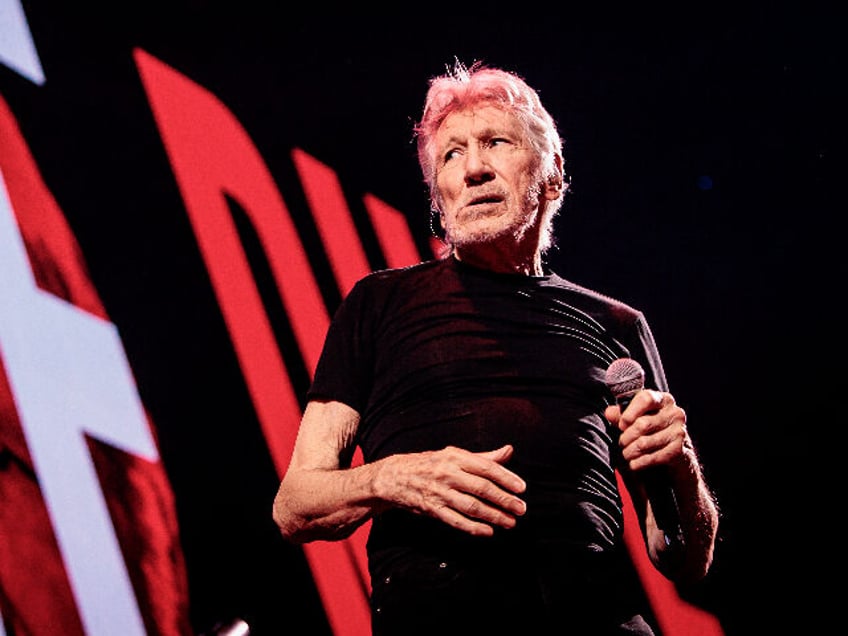 pink floyd co founder roger waters accused of antisemitism with dirty kyke inflatable pig swastika confetti at his concerts