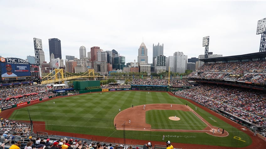 A general view of PNC Park