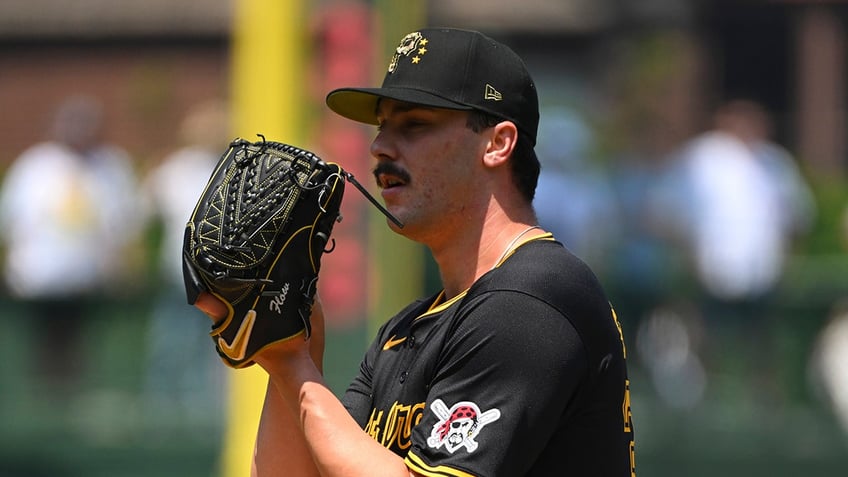 Paul Skenes looks to pitch