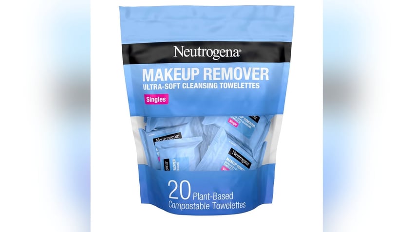 A bag of individually wrapped Neutrogena wipes