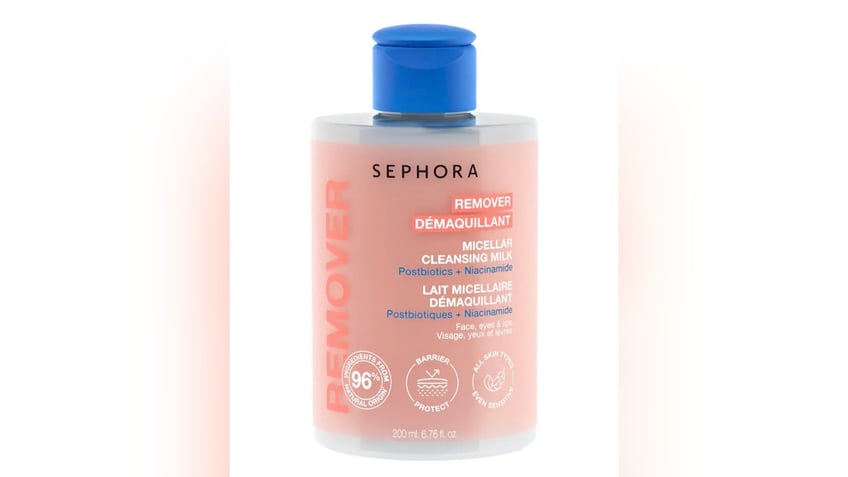 A jar of Sephora brand micellar cleansing milk