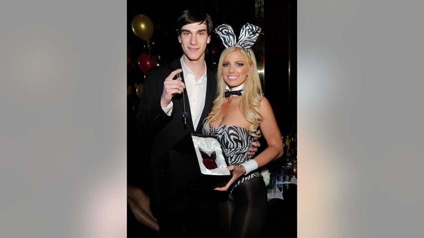 playboy founder hugh hefners son joins onlyfans remembers wild childhood at mansion