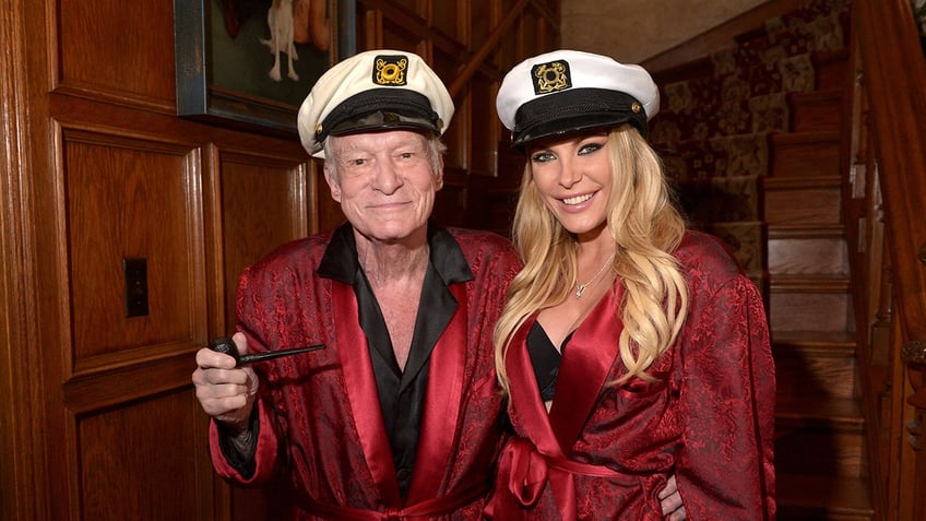 Hugh and Crystal Hefner