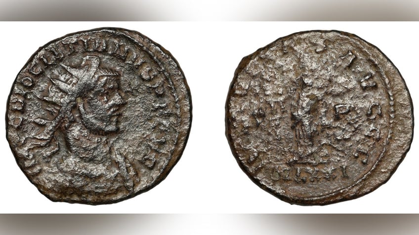 Two Roman coins