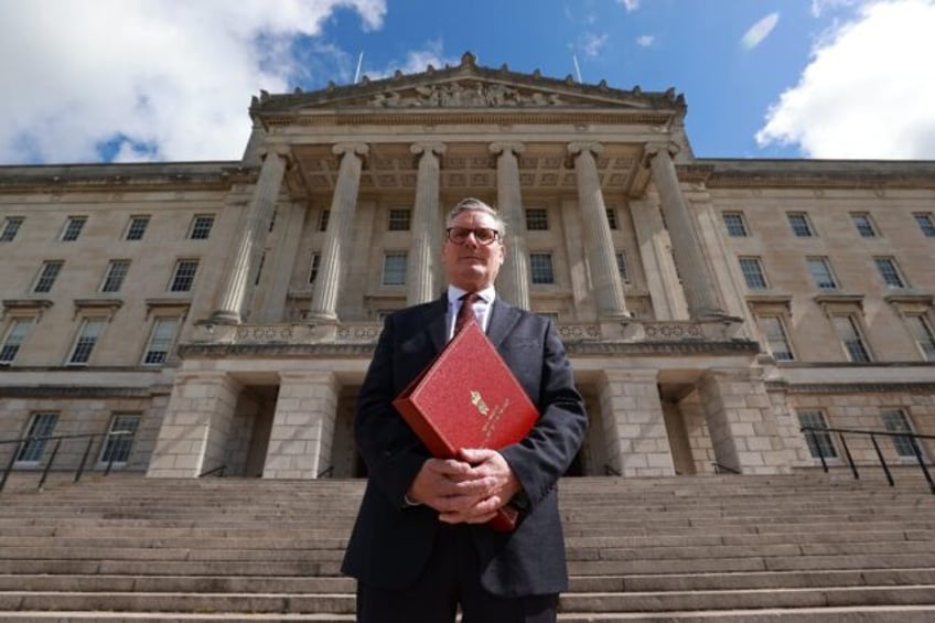 Starmer says he is hoping to bring stability to Northern Ireland's institutions after year