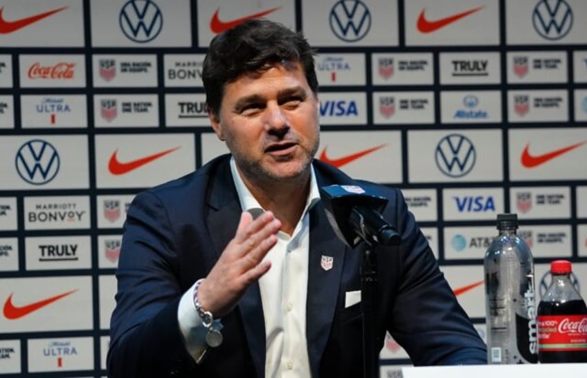 Thinking big: Newly-appointed US men's head coach Mauricio Pochettino has eyes on the 2026