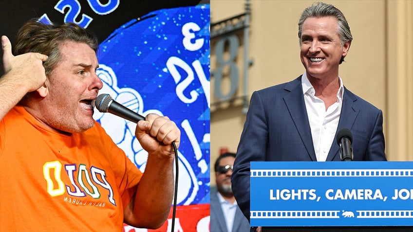 Tim Dillon and Gavin Newsom