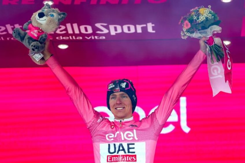 Team UAE's Tadej Pogacar will bid to become the first rider since the late Marco Pantani i