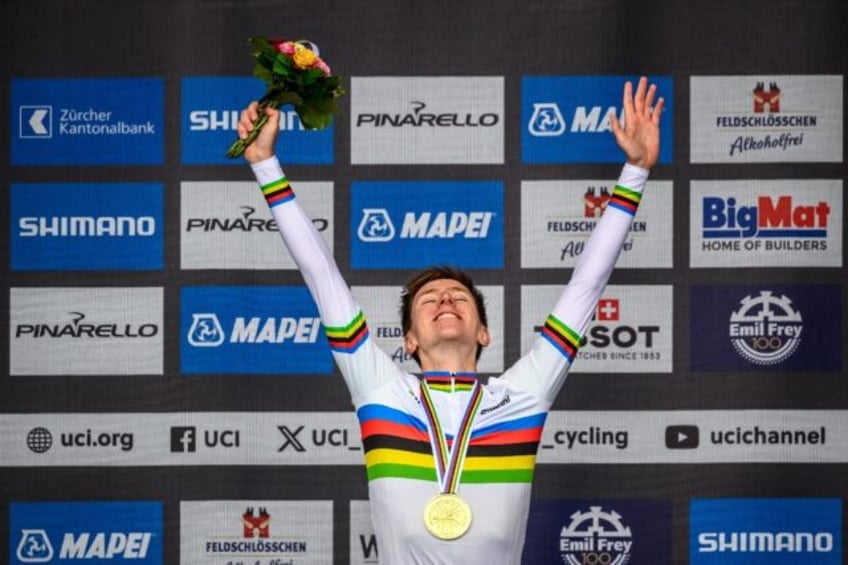 Tadej Pogacar was crowned road cycling world champion last month