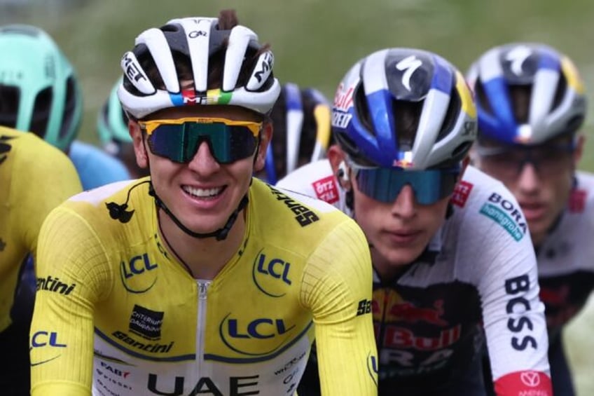 Tadej Pogacar successfully held onto the yellow jersey as he cruised in third in the final