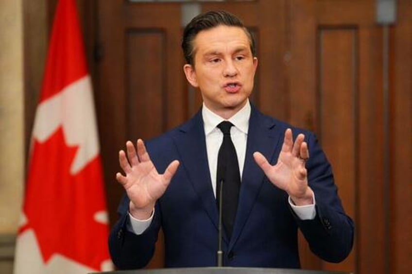 poilievre claims us benefits from massive price discount on canadian energy as tariffs loom