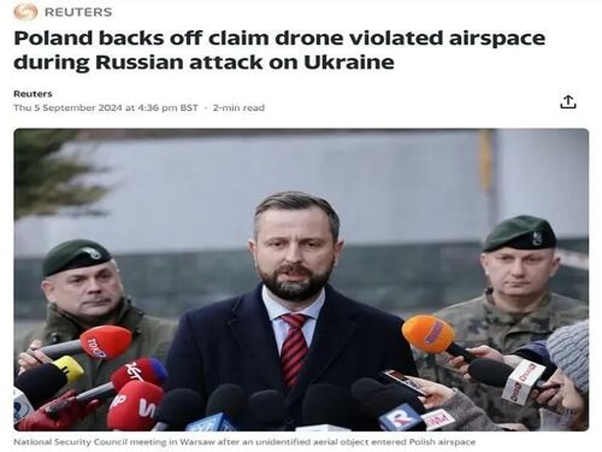 polands official story about an alleged airspace violation doesnt add up