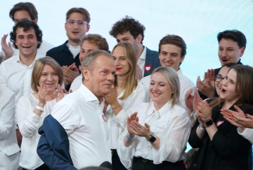 polands pro eu opposition ahead in election with record turnout