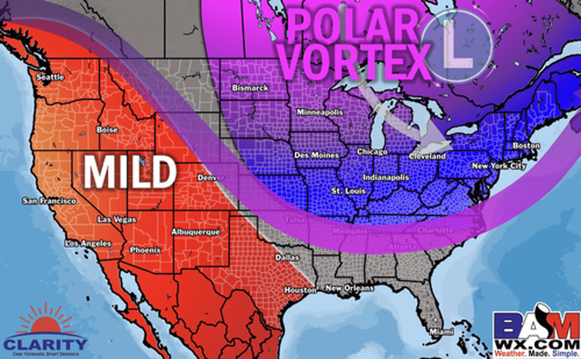 polar vortex is upon us arctic outbreaks to round out december