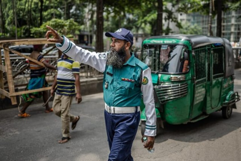 Officers vanished from the streets of Bangladesh's capital last week after Sheikh Hasina's