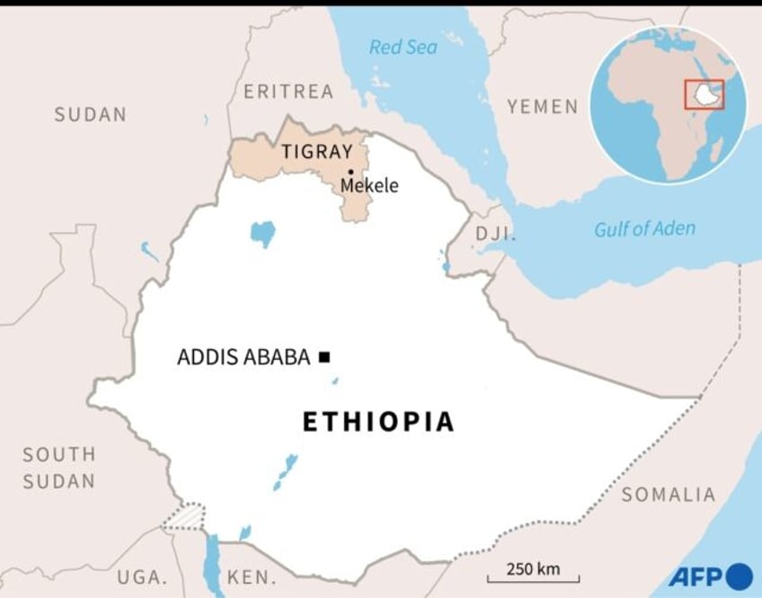 police beat arrest opposition supporters in ethiopias tigray