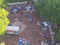 Police clear anti-Israel encampment at University of Michigan
