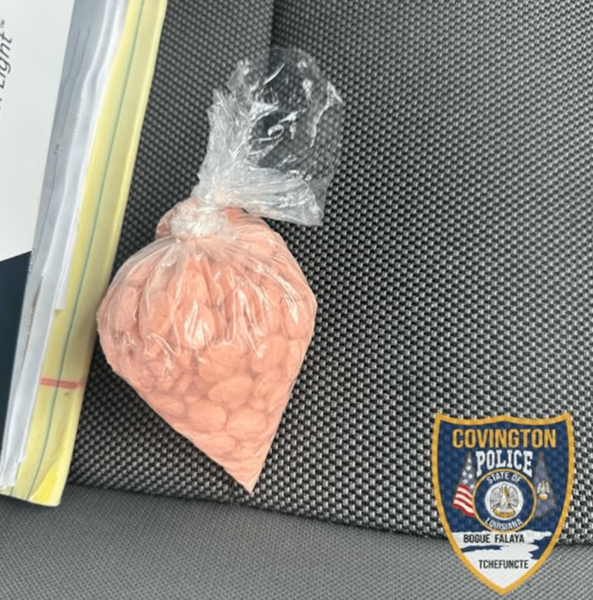 police louisiana traffic stop turns into fentanyl drug bust