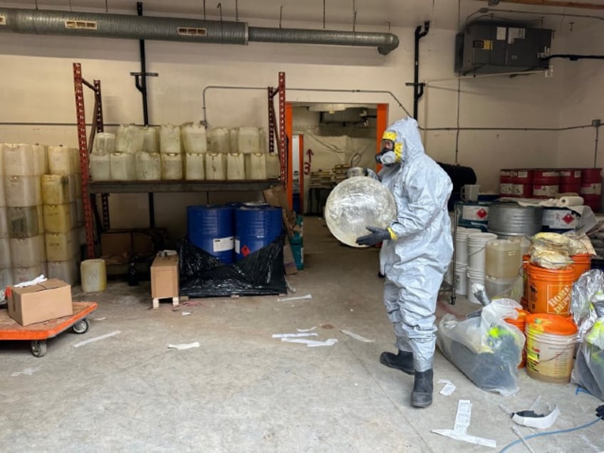 police photos reveal inside look at canadas largest drug lab