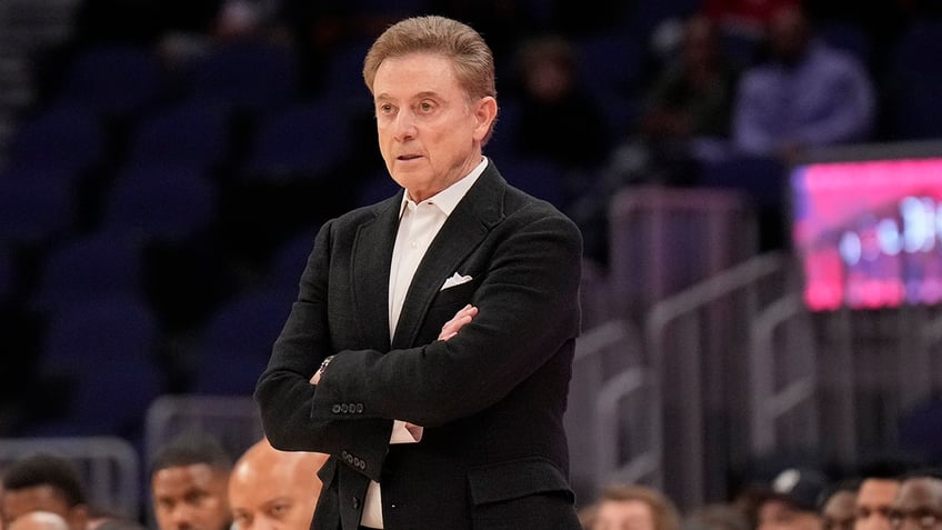 Rick Pitino sidelines