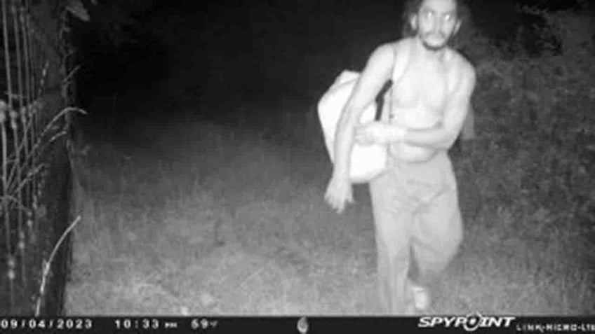 police securing zone around escaped murderer after he was spotted on trailcam at pa botanical garden