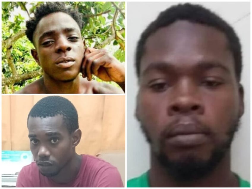 Ron Mitchell, 30, Atiba Stanisclaus, 25, and Trevon Robertson, 23, escaped inmates are acc