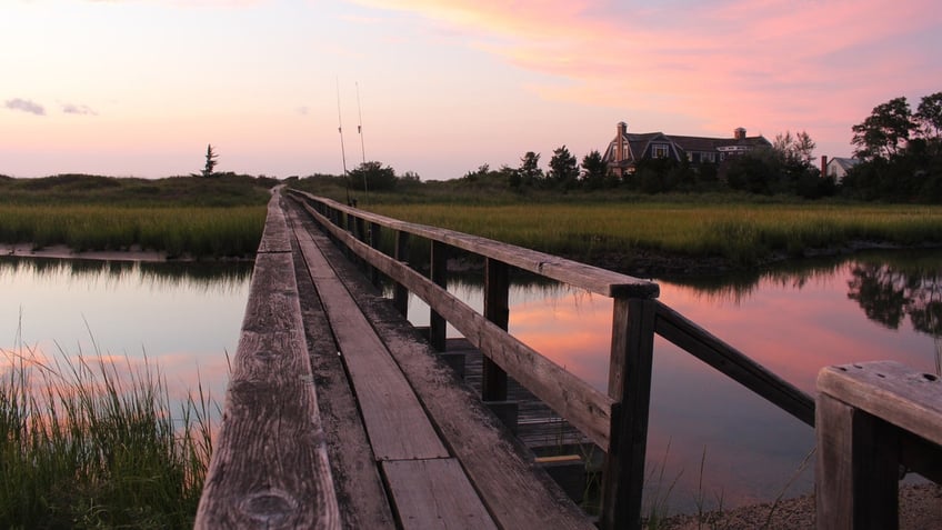 Sunset in The Hamptons