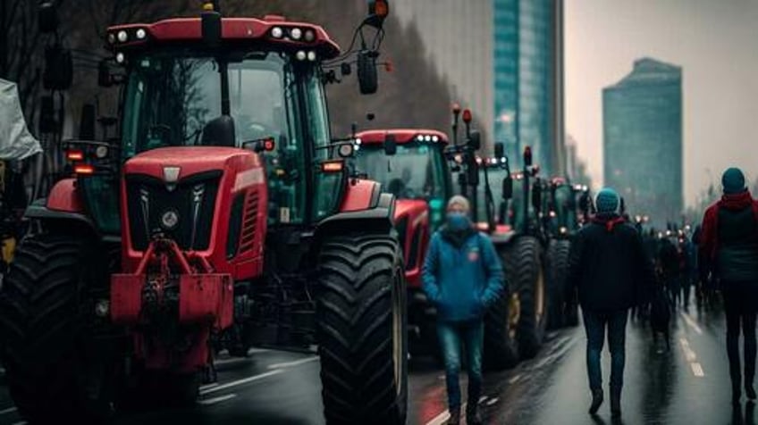 polish farmers set to join european revolt with mass blockade