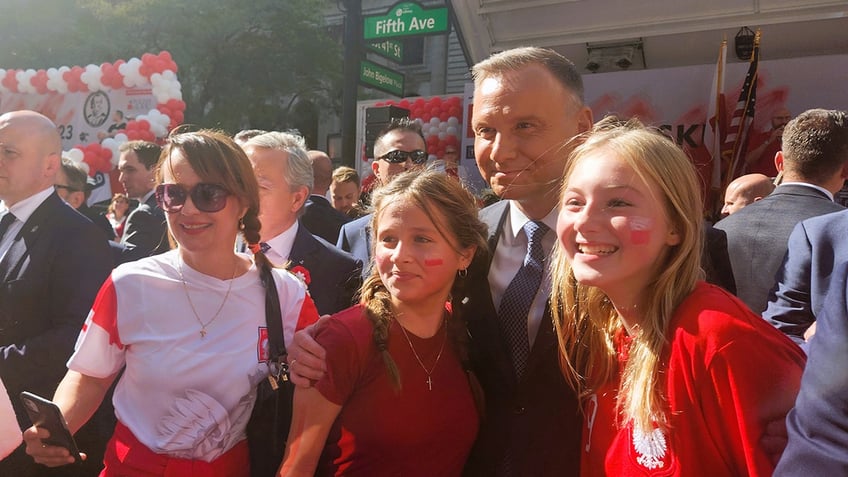 polish president attends pulaski day parade honoring hero of the american revolutionary war