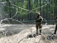 Polish soldier dies days after being stabbed by migrant at border with Belarus