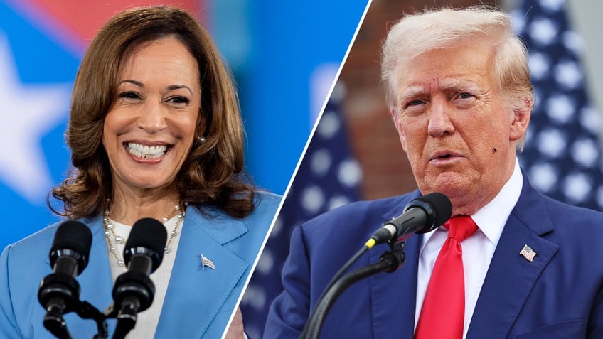 Kamala Harris and Donald Trump