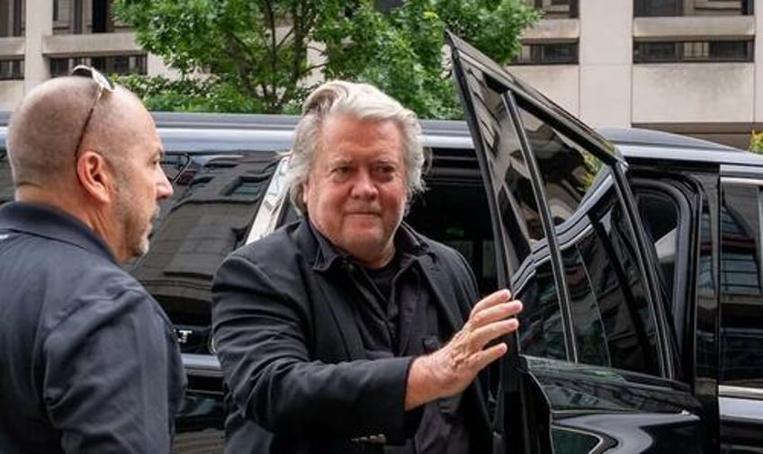 political prisoner steve bannon ordered to serve four month sentence for defying subpoenas