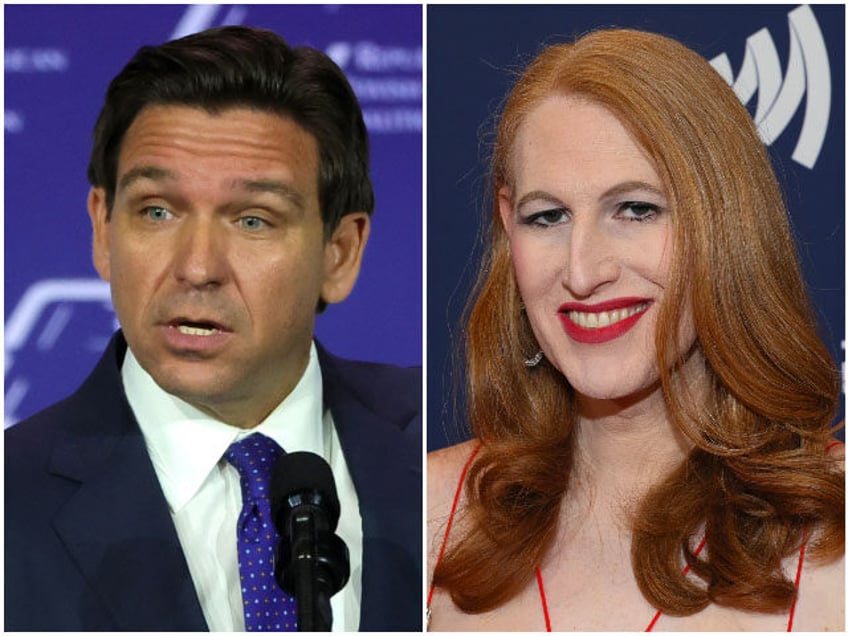 politico calls out desantis for congratulating transgender woman for winning florida award positive role model