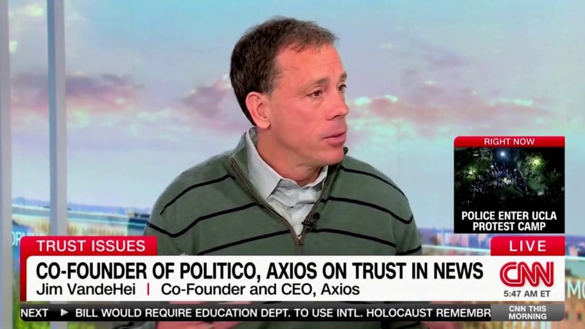 Politico co-founder Jim VandeHei