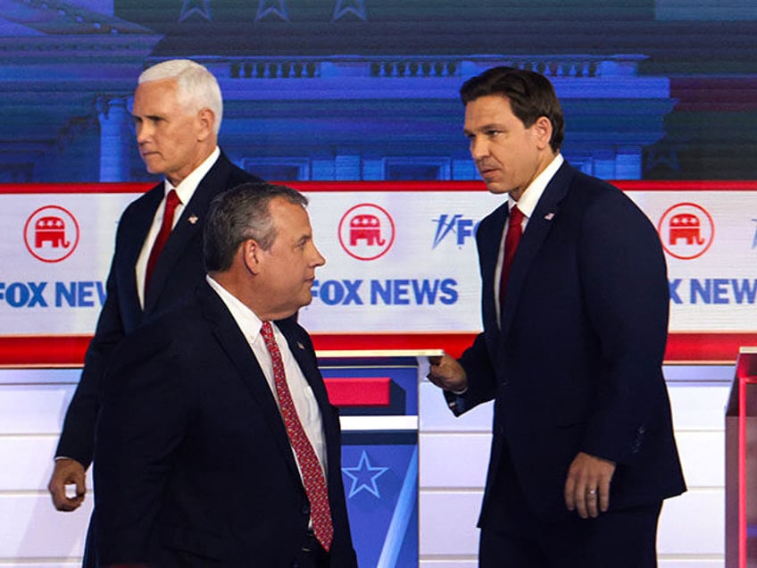 poll christie pence and desantis ranked as having the most disappointing debate performance