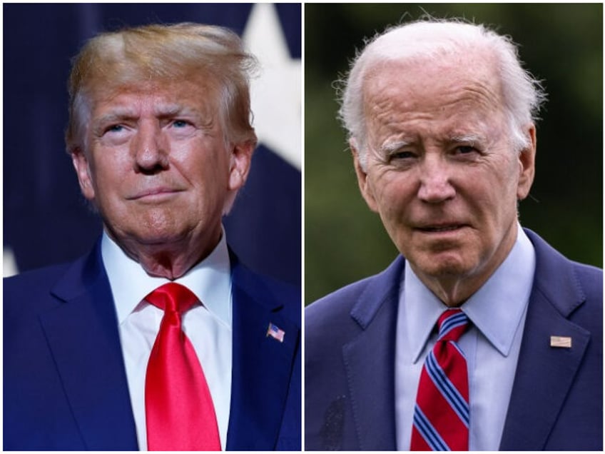 poll donald trump and joe biden tied in 2024 matchup