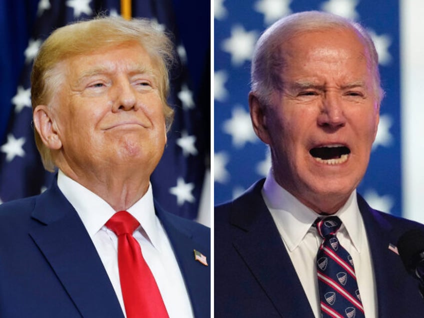 Donald Trump and Joe Biden