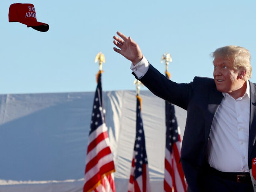 Donald Trump Holds Campaign Rally In Support Of Arizona GOP Candidates