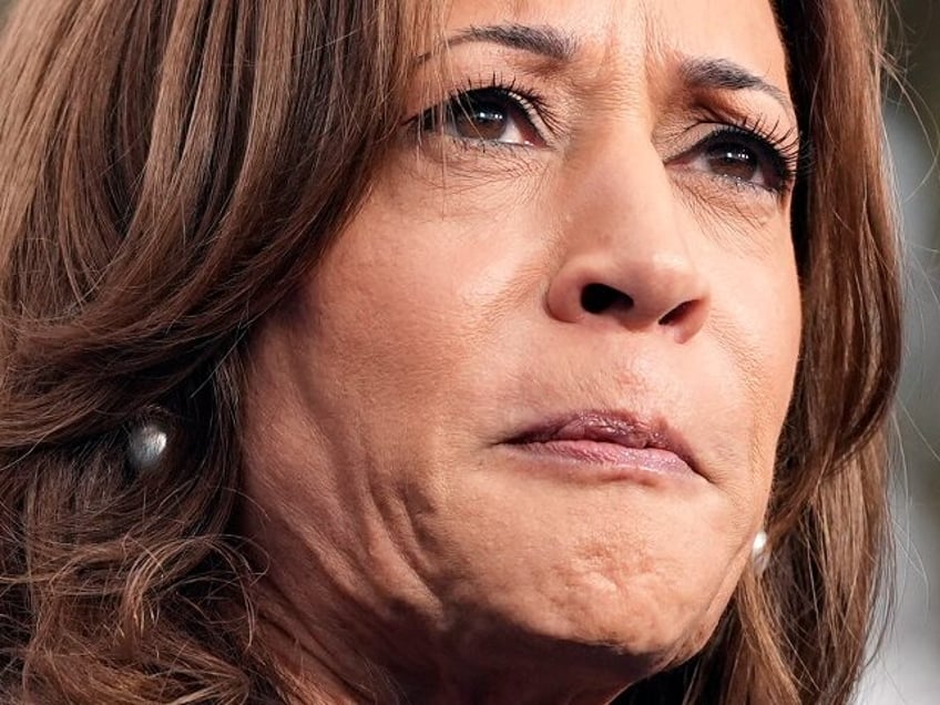 Vice President Kamala Harris delivers a concession speech after the 2024 presidential elec