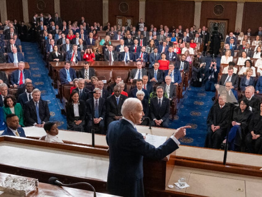 President Joe Biden delivers the State of the Union address to a joint session of Congress